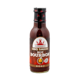 Poppamies Hot Bourbon BBQ kaste 410g
