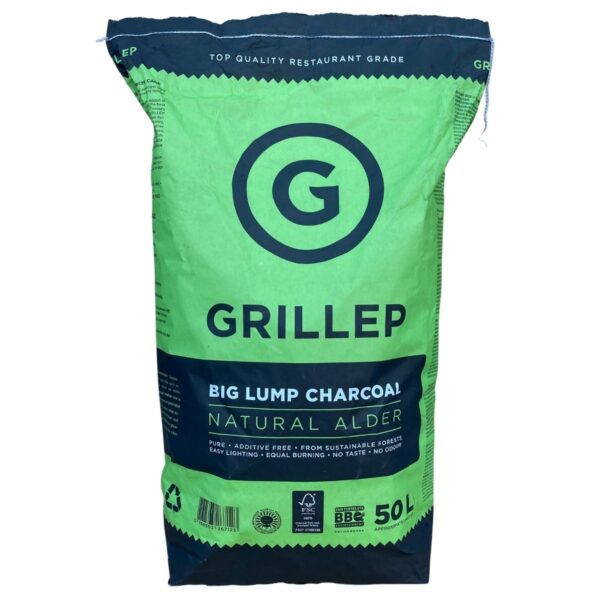 GRILLEP suuretükiline grillsüsi 6,6kg / 50L (FSC100%) - Pilt 2