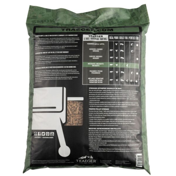 Traeger grillpellet Mesquite 9kg - Pilt 2