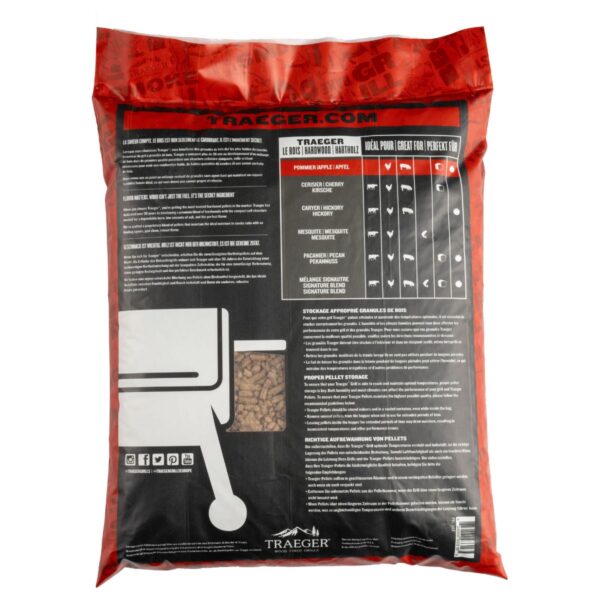 Traeger grillpellet õunapuust 9kg - Pilt 2