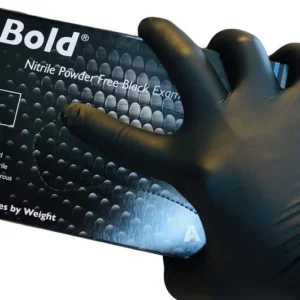 Aurelia Bold ühekordsed nitriilkindad (must) 100tk