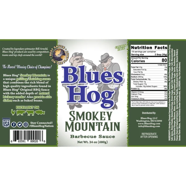 Blues Hog Smokey Mountain BBQ kaste
