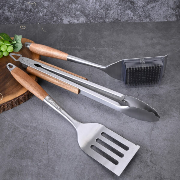 Omberg grilltarvikute 3-osaline komplekt OMB-K01030