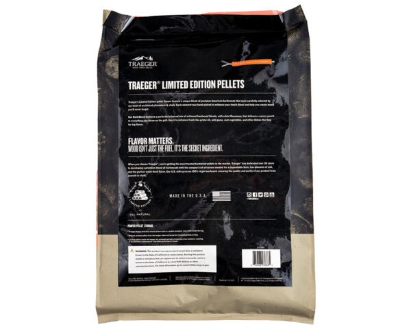 Traeger Bold Blend Wood Pellets - Limited Edition