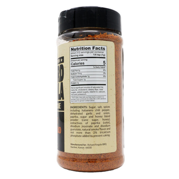Richard Fergola BBQ Honey Habanero Rub