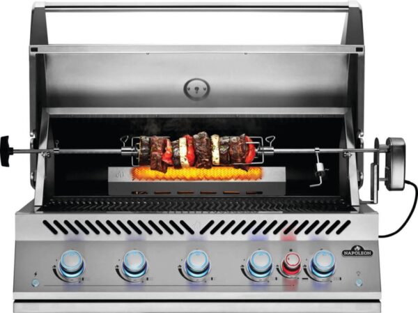 Napoleon 700 seeria Built-in sisseehitatav 38″ tagumise infrapunapõletiga integreeritav gaasigrill - Pilt 4