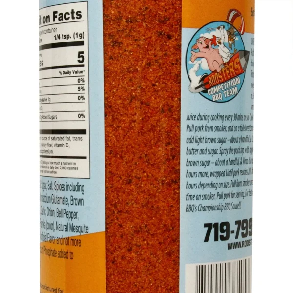 Roosters Championship Rib Rub